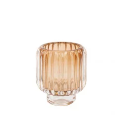 PHOTOPHORE DILI VERRE MOKA RAINURE -