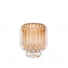 PHOTOPHORE DILI VERRE MOKA RAINURE -