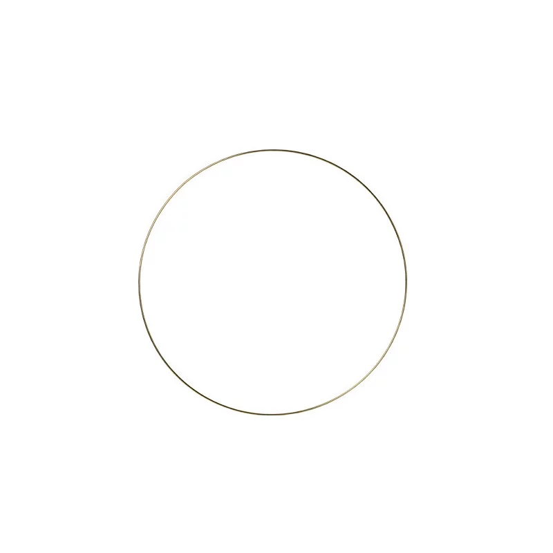 CERCLE A DECORER METAL OR DIAM 40CM