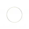 CERCLE A DECORER METAL OR DIAM 20CM