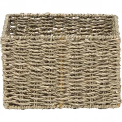 PANIER RECT GM MATIERE VEGETALE 22X19X14