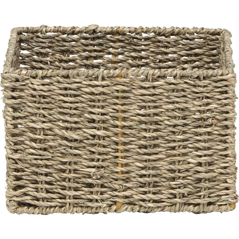 PANIER RECT GM MATIERE VEGETALE 22X19X14