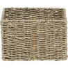 PANIER RECT GM MATIERE VEGETALE 22X19X14