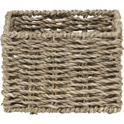 PANIER RECT PM MATIERE VEGETALE 14X11X10