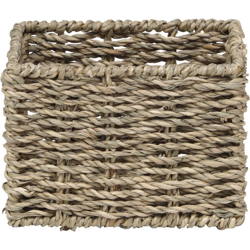 PANIER RECT PM MATIERE VEGETALE 14X11X10