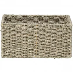 PANIER RECT PM MATIERE VEGETALE 30X20X15