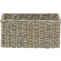 PANIER RECT TPM MATIERE VEGETALE 25X15X1