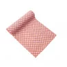 CHEMIN TABLE LIN ROSE POUDRE LOSANGES