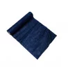 CHEMIN DE TABLE PAILLETTES BLEU MARINE