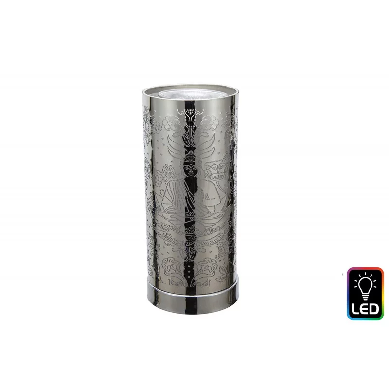 DIFFUSEUR LUMINEUX BOUDDHA ARGENT