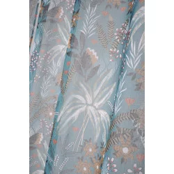 VOILE PÉTROLE 135X260cm KEYRA