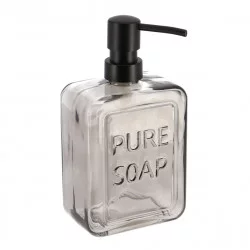 DISTRIBUTEUR SAVON PURE SOAP 550ML NOIR