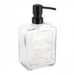 DISTRIBUTEUR SAVON VERRE PURE SOAP 550ML