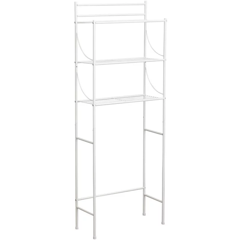MEUBLE METAL BLANC 3 TABLETTES POUR TOIL