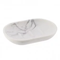 PORTE SAVON MARBRE POLYRESINE