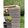 JARDINIERE "STRIPE" TAUPE PM