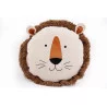 COUSSIN TÊTE DE LION D35cm
