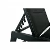 BAIN DE SOLEIL AVEC ROUES NOIR 199x65x42cm BAIN DE SOLEIL AVEC ROUES NOIR 199x65x42cm