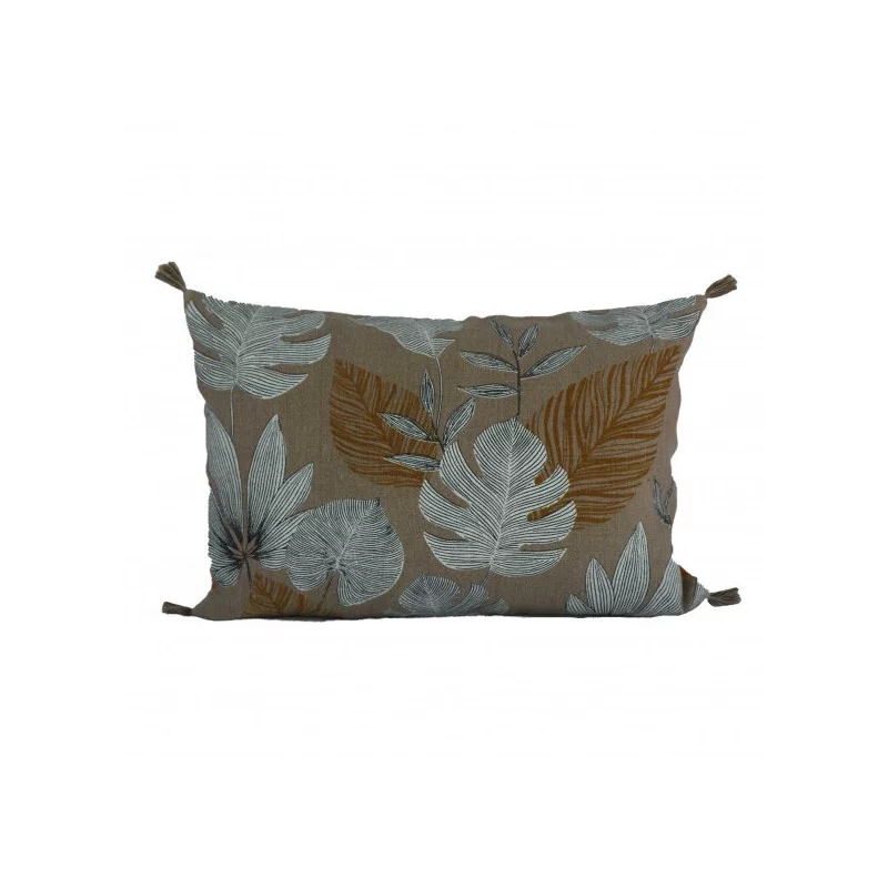COUSSIN LEAVES TOURNESOL 50X80 COTON ET