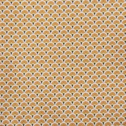 NAPPE EVENTAILS TOURNESOL 150X150CM COTON