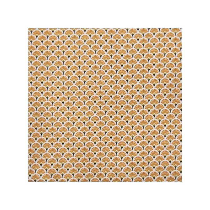 NAPPE EVENTAILS TOURNESOL 150X150CM COTON