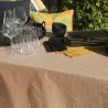 NAPPE EVENTAILS TOURNESOL 150X150CM COTO