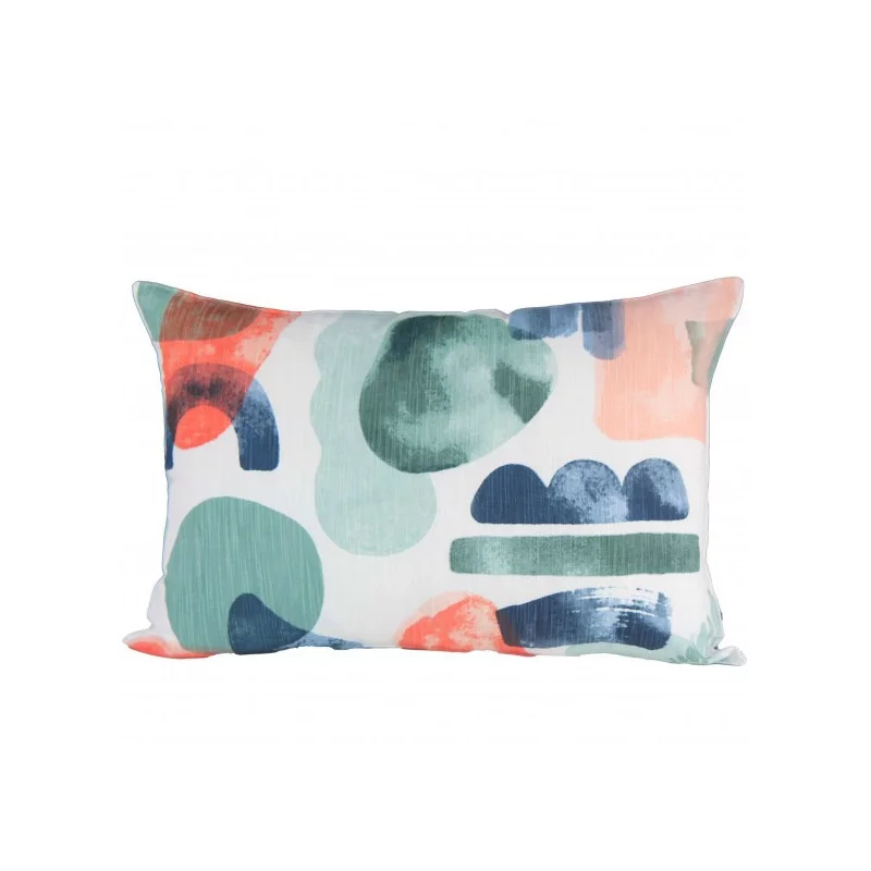 COUSSIN NUAGES ETHER 40X60CM COTON LAVE
