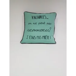COUSSIN VACANCES ETHER 45X45CM COTON 240