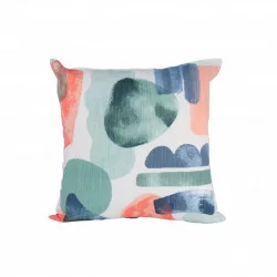 COUSSIN NUAGES ETHER 45X45CM COTON LAVE