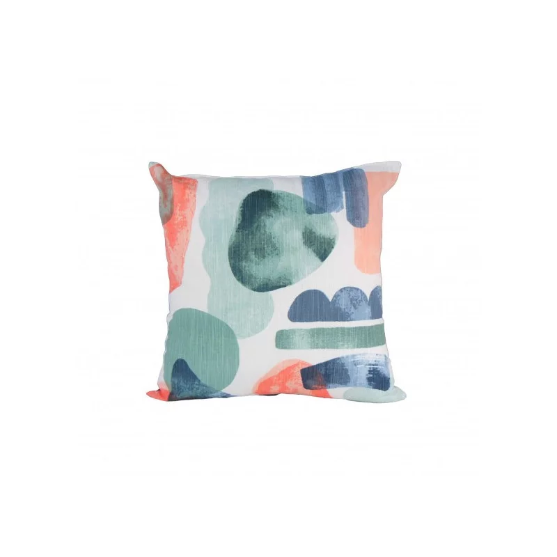 COUSSIN NUAGES ETHER 45X45CM COTON LAVE