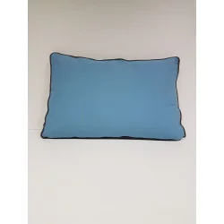 COUSSIN VACANCES STONE BLUE 40X60CM COT