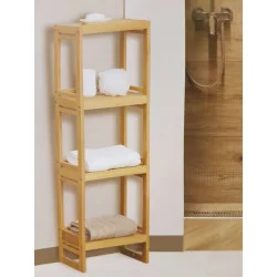 MEUBLE EN BAMBOU DE 4 ÉTAGÈRES