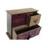 PETIT MEUBLE BOITE BIJOUX FLORAL 30X13X2 PETIT MEUBLE BOITE BIJOUX FLORAL 30X13X2