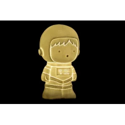 LAMPE ASTRONAUTE PORCELAINE 15.5x13.5x26cm