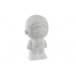 LAMPE ASTRONAUTE PORCELAINE 15.5x13.5x26cm
