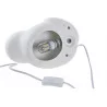 LAMPE LED PETIT CHAT PORCELAINE 23X16X13cm