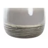 VASE BAMBOU LAQUE TRICOLORE 25X25X30