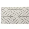 TAPIS DE COULOIR BLANC GRAPHIQUE 61X240X1cm