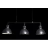 PLAFONNIER DÉTROIT TROIS TÊTES ZINC ORIENTABLES 122x29x42cm PLAFONNIER DÉTROIT TROIS TÊTES ZINC ORIENTABLES 122x29x42cm