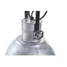 PLAFONNIER DÉTROIT TROIS TÊTES ZINC ORIENTABLES 122x29x42cm