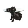 TABLE HIPPOPOTAME 65X50X45 RESINE VERRE