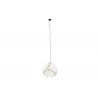 PLAFONNIER BAMBOU LIN 5 FACES 41X39X39cm