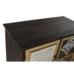 COMMODE VITRINE HERITAGE 70X32X149,5