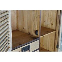 COMMODE VITRINE HERITAGE 70X32X149,5