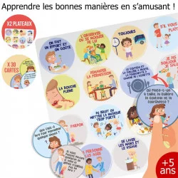 JEU DES BONNES MANIERES 30 CARTES