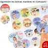 JEU DES BONNES MANIERES 30 CARTES