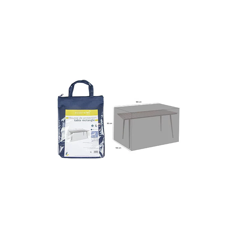 HOUSSE PROT TABLE RECT PM 205X125X80CM