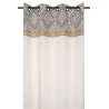 RIDEAU TAWEVA ECRU 140X260CM