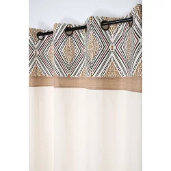 RIDEAU TAWEVA ECRU 140X260CM