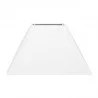ABAT JOUR CARRE BLANC 32.5CM